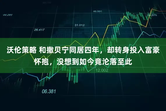 沃伦策略 和撒贝宁同居四年，却转身投入富豪怀抱，没想到如今竟沦落至此